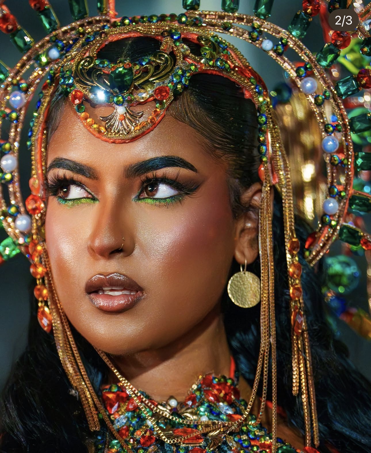 Mya Marie in the Callista section, designed by Humzee, at the TRIBE Elysia 2027 launch
