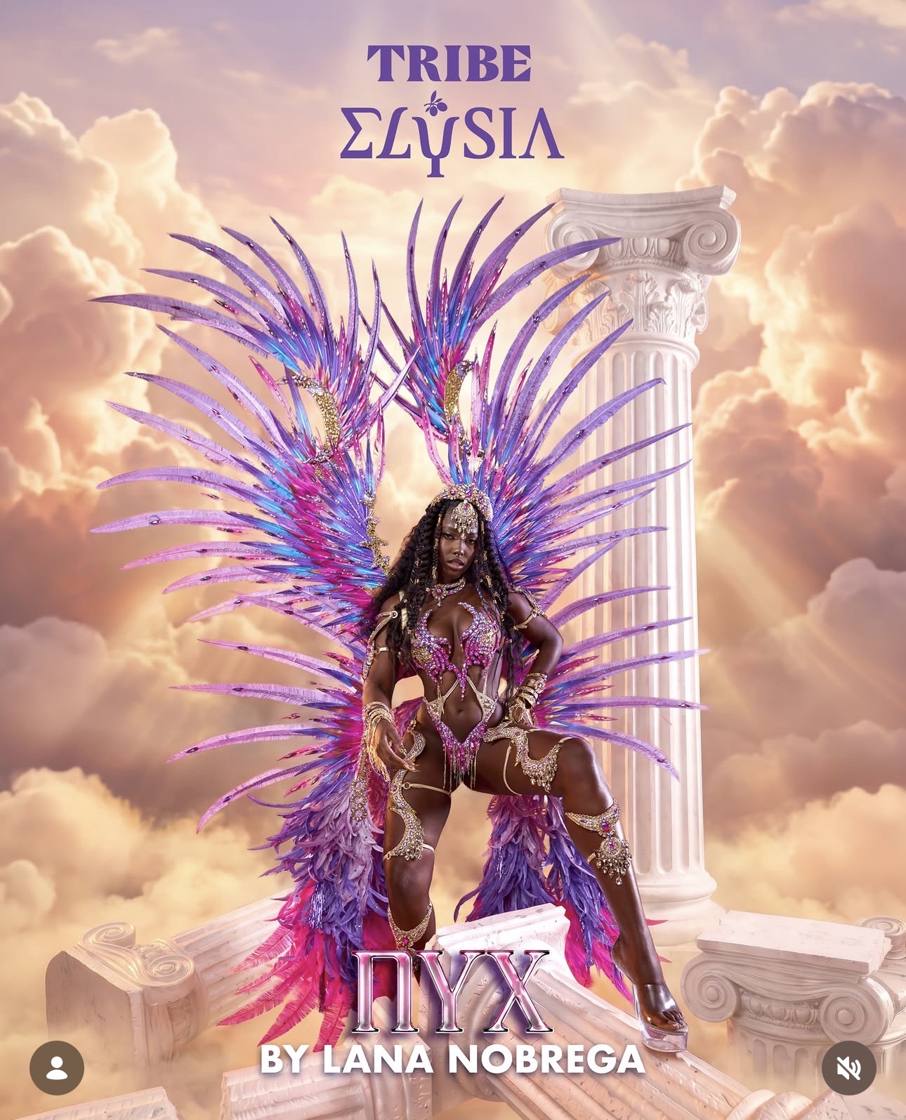 Nyx section, designed by Lana Nobrega, TRIBE Elysia 2027
