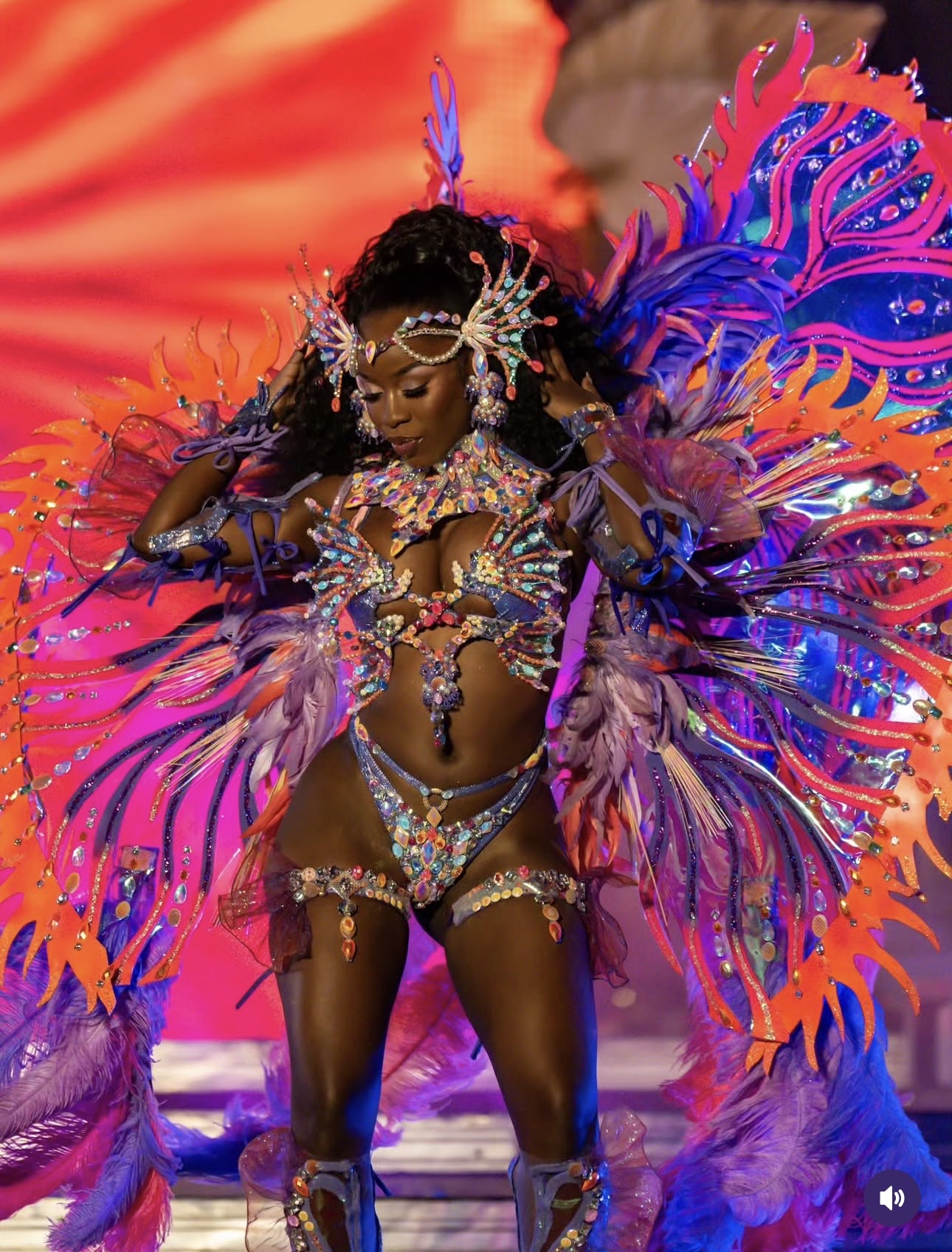 YUMA on the road at Trinidad Carnival 2026, photographed by Lion